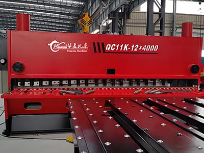 Гидравлические гильотинные ножницы по металлу QC11K(Y)